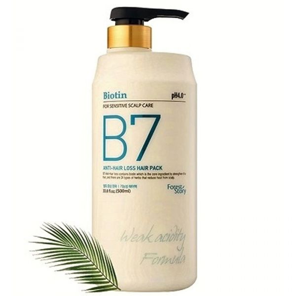 Forest Story Hair Mask BIOTIN B7 Anti-Hair Loss Hair Pack 500 ml